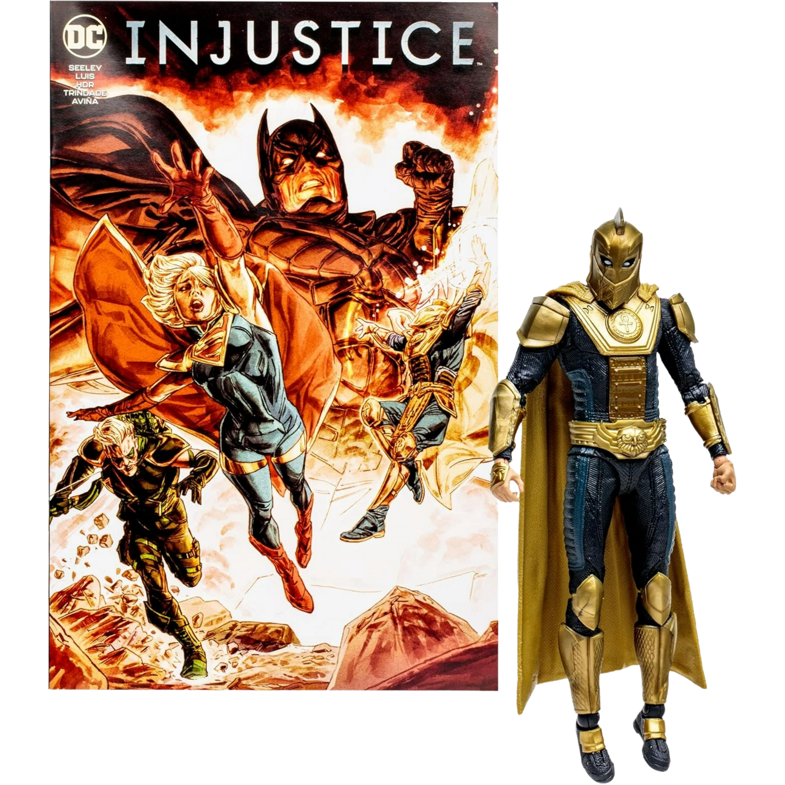 McFarlane Page Punchers: Injustice 2 Comic - Dr. Fate