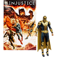 McFarlane Page Punchers: Injustice 2 Comic - Dr. Fate