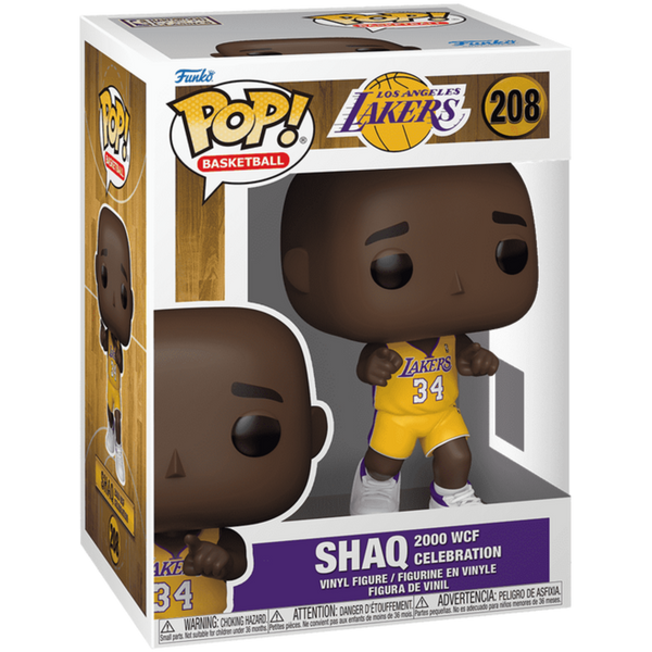 Funko Pop! NBA: Los Ángeles Lakers - Shaq 2000 WCF Celebration 208