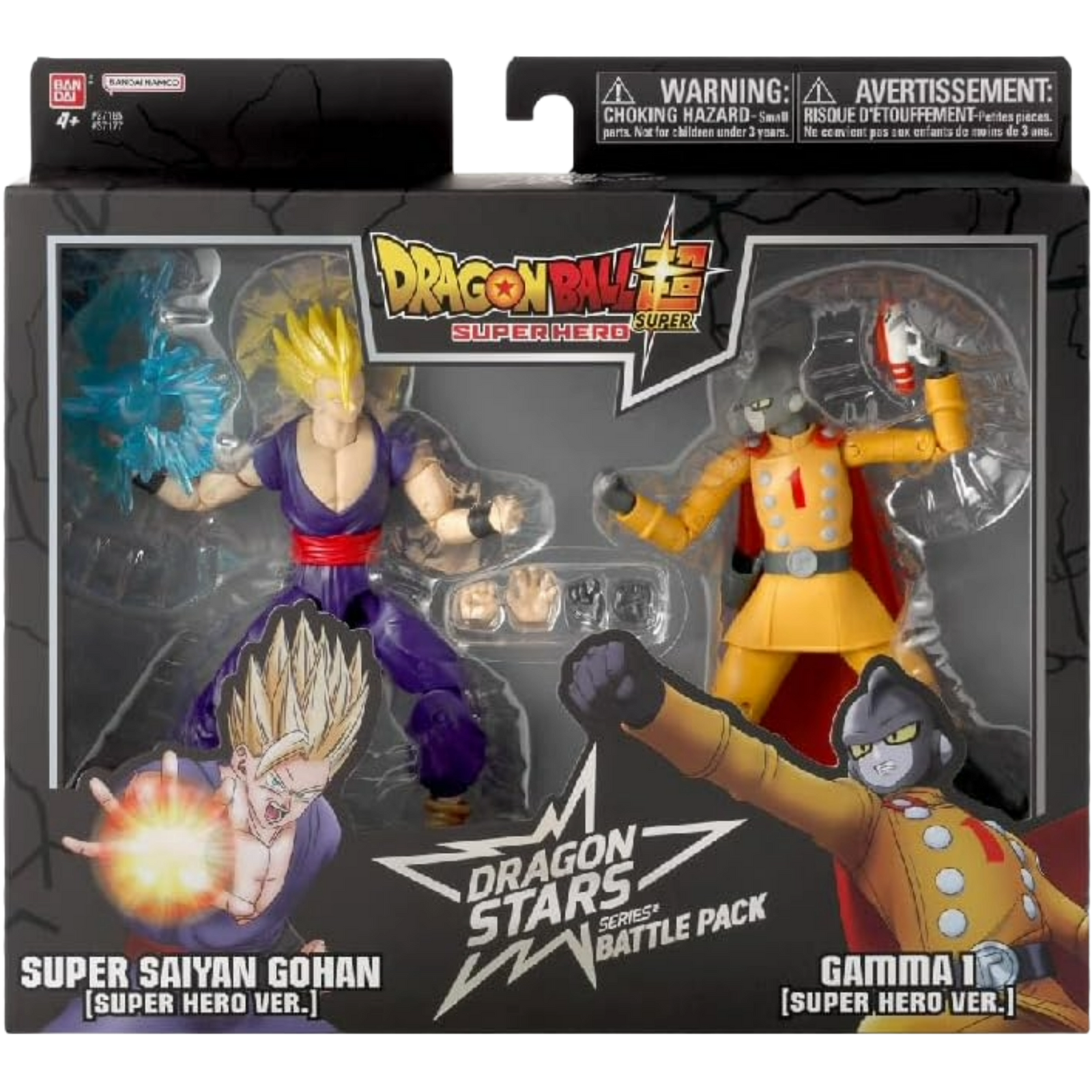 BANDAI Dragon Stars Series Battle Pack: Dragon Ball Super - Super Saiyan Gohan Vs. Gamma 1