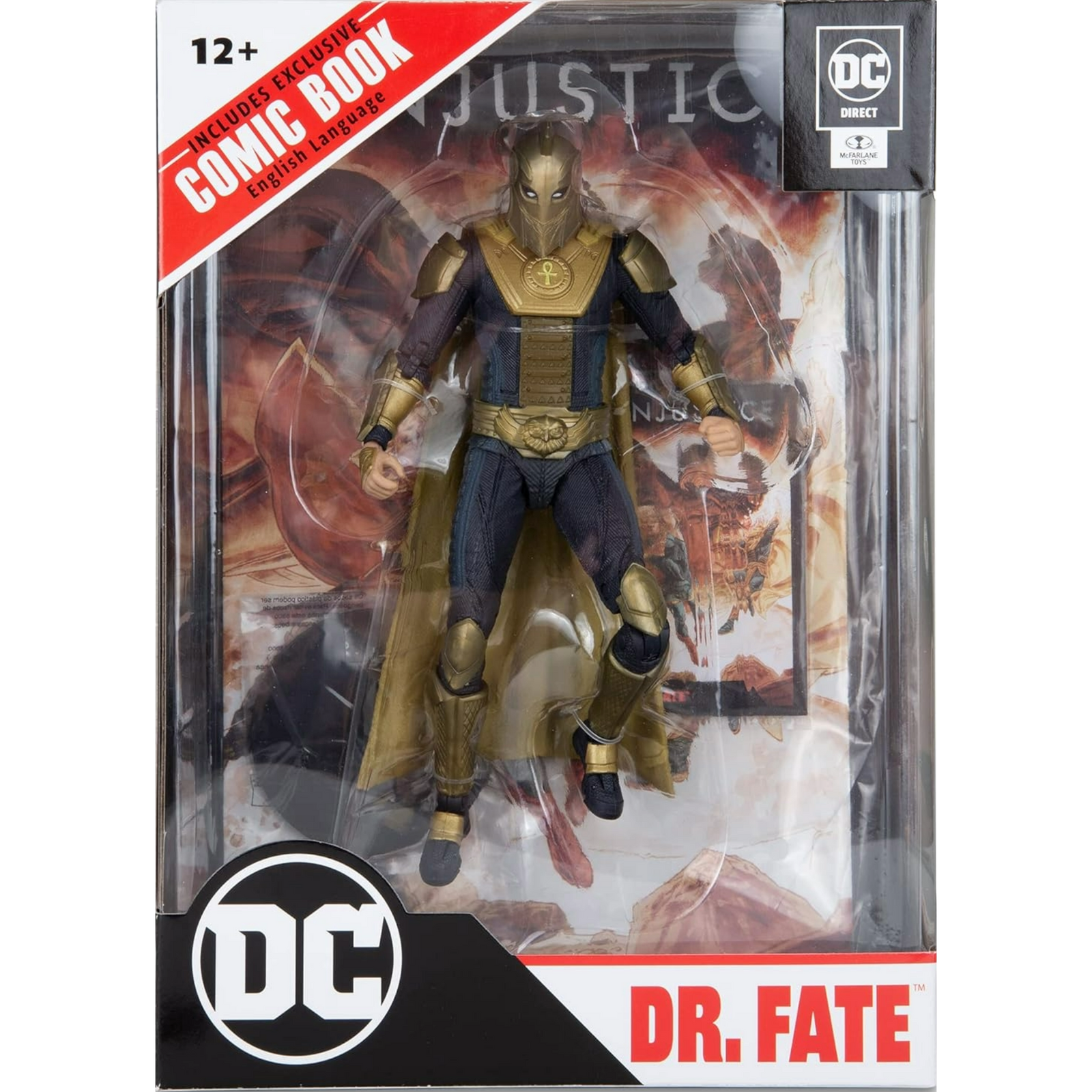 McFarlane Page Punchers: Injustice 2 Comic - Dr. Fate