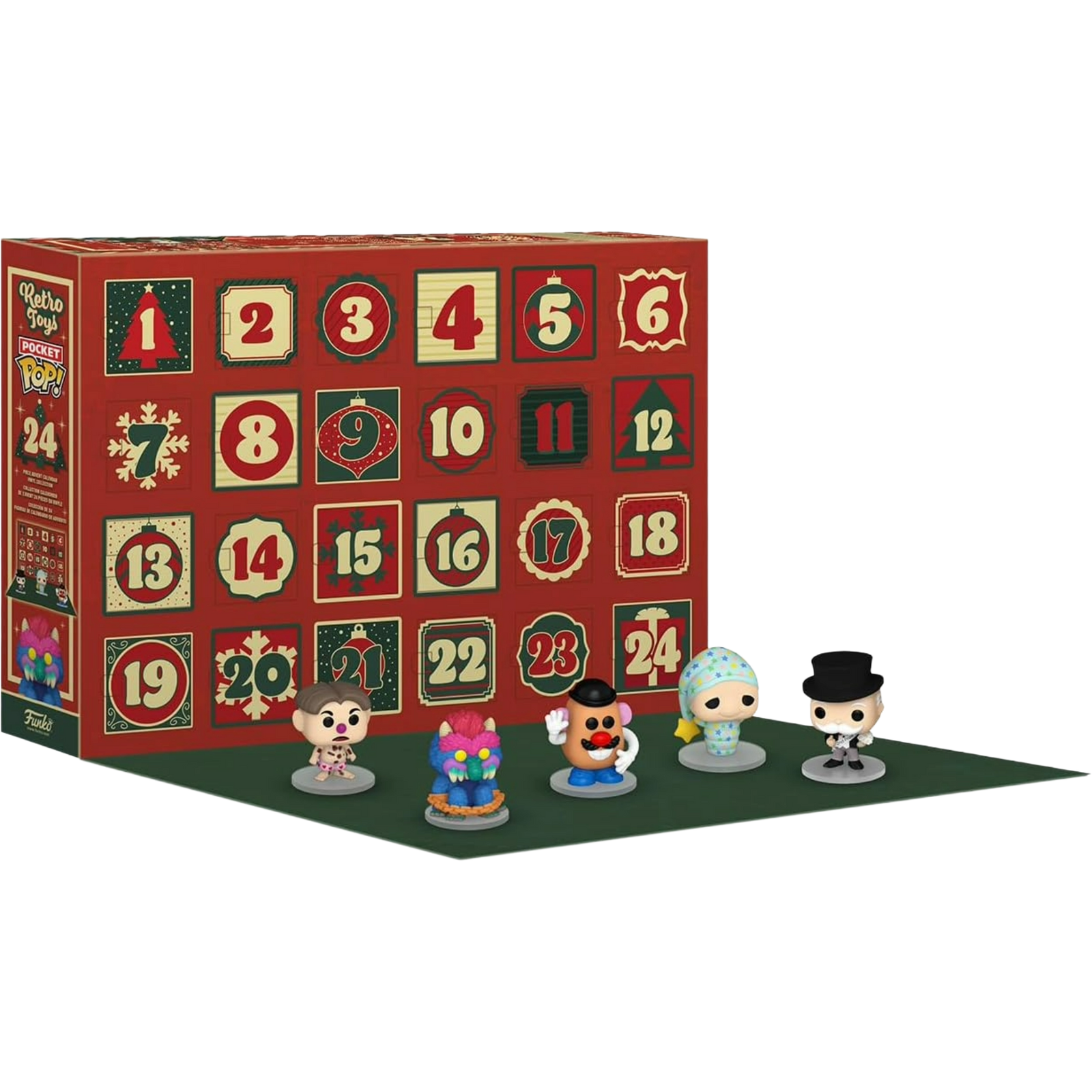 Funko Pocket Pop!: 24 Day Countdown Calendar - Hasbro Retro Toys