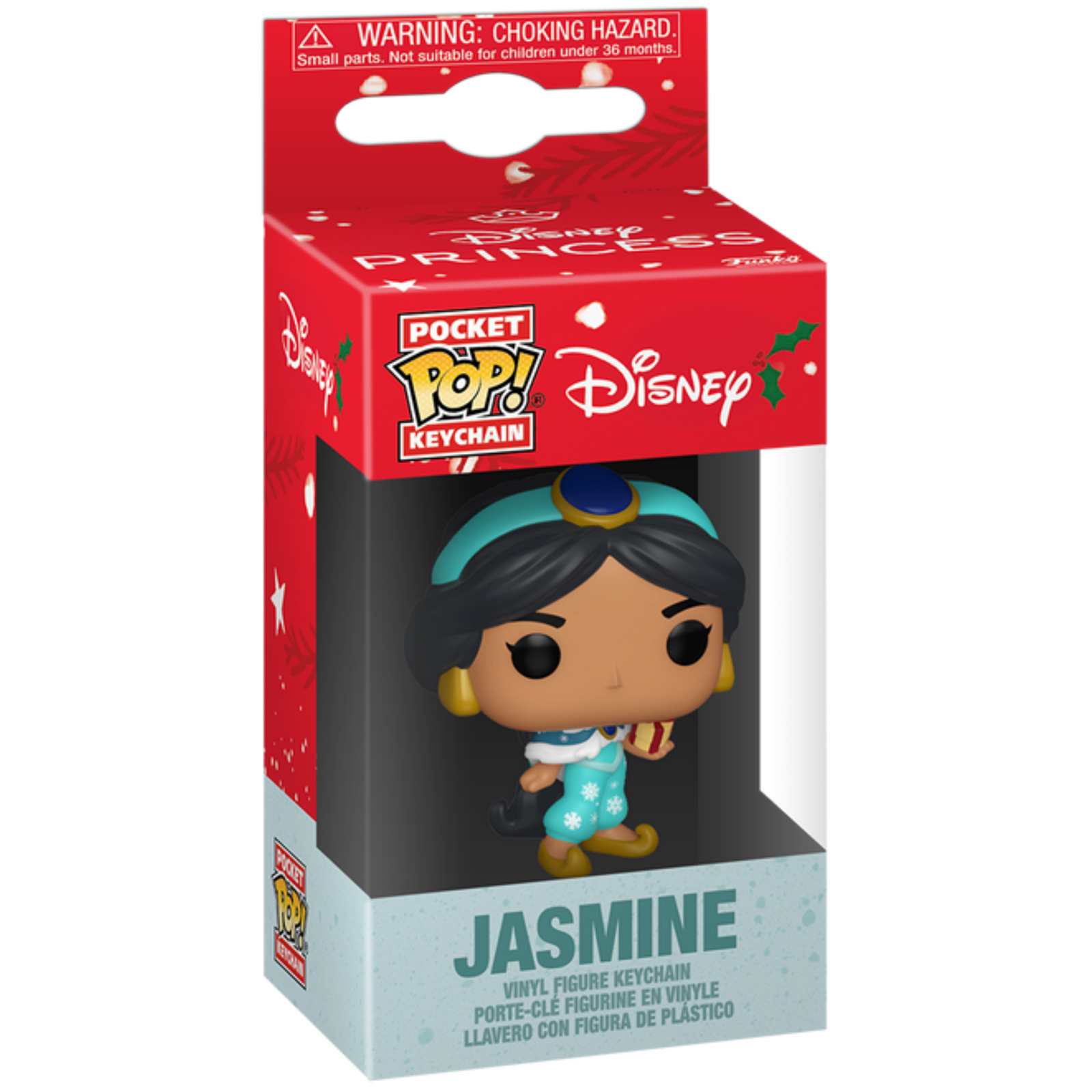 Funko Pop! Keychain: Disney Princess Holiday - Jasmine