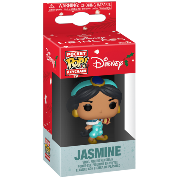 Funko Pop! Keychain: Disney Princess Holiday - Jasmine