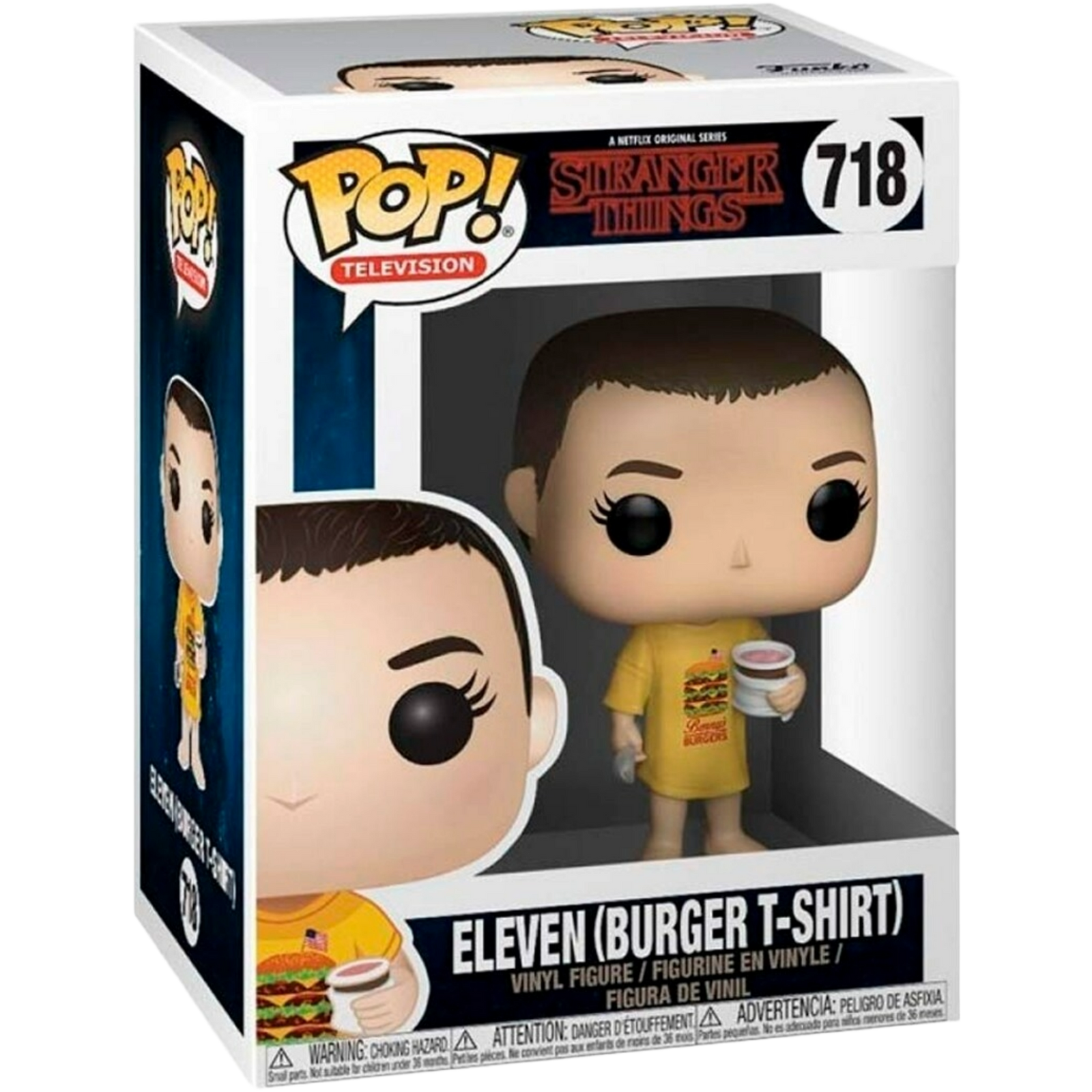 Funko Pop! TV: Stranger Things - Eleven (Burger T-Shirt) 718