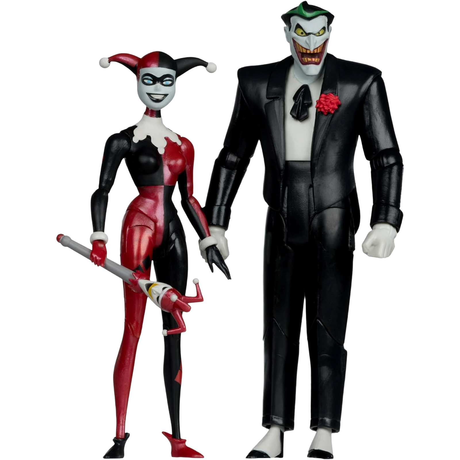 McFarlane DC Direct: Batman The Animated Series - Harley Quinn & The Joker (Mad Love) Gold Label