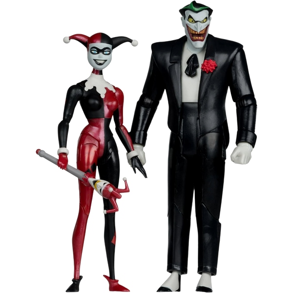 McFarlane DC Direct: Batman The Animated Series - Harley Quinn & The Joker (Mad Love) Gold Label