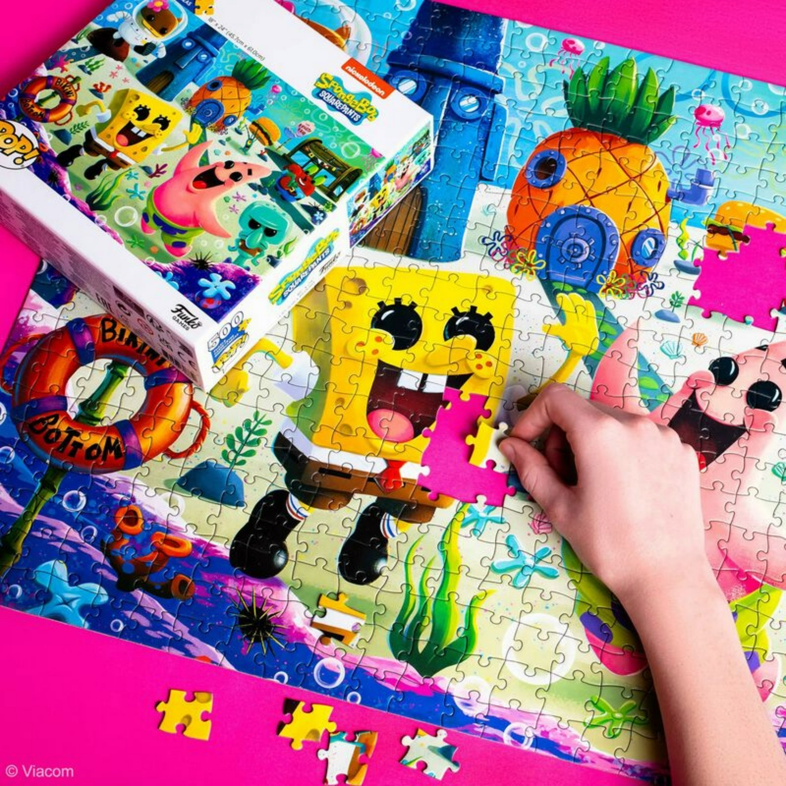 Funko Pop! Puzzle: Nickelodeon - SpongeBob SquarePants