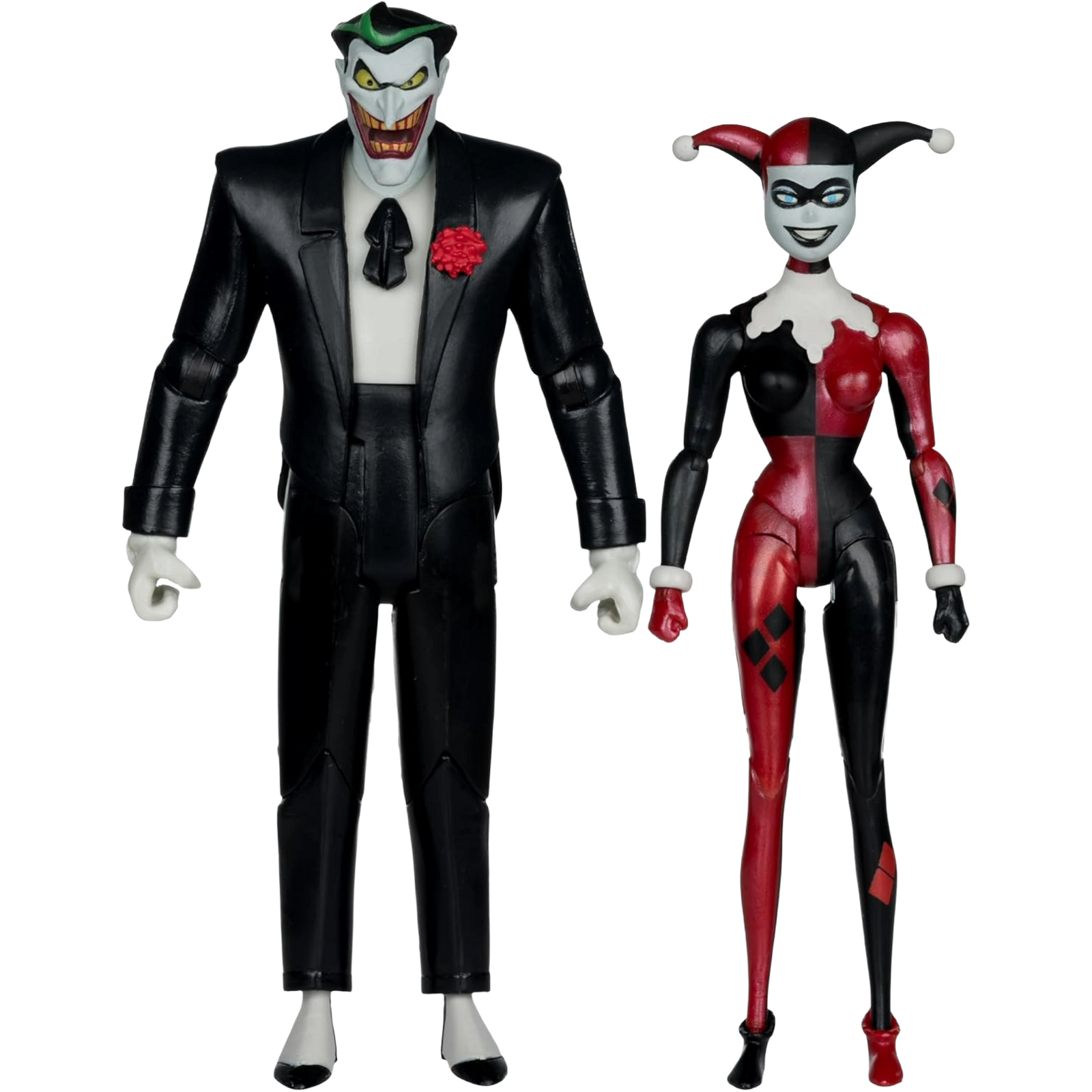 McFarlane DC Direct: Batman The Animated Series - Harley Quinn & The Joker (Mad Love) Gold Label