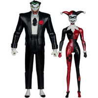 McFarlane DC Direct: Batman The Animated Series - Harley Quinn & The Joker (Mad Love) Gold Label