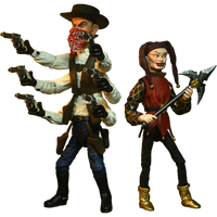 NECA Ultimate: Puppet Master - Six Shooter & Jester (2-Pack)