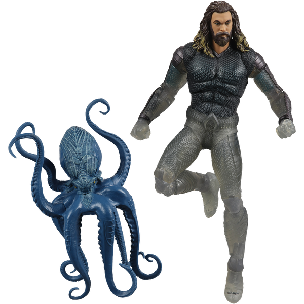 McFarlane DC Multiverse: Aquaman And The Lost Kingdom - Aquaman Stealth Suit With Topo
