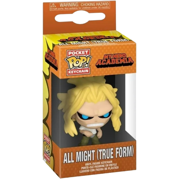 Funko Pop! Keychain: My Hero Academia - All Might (True Form)