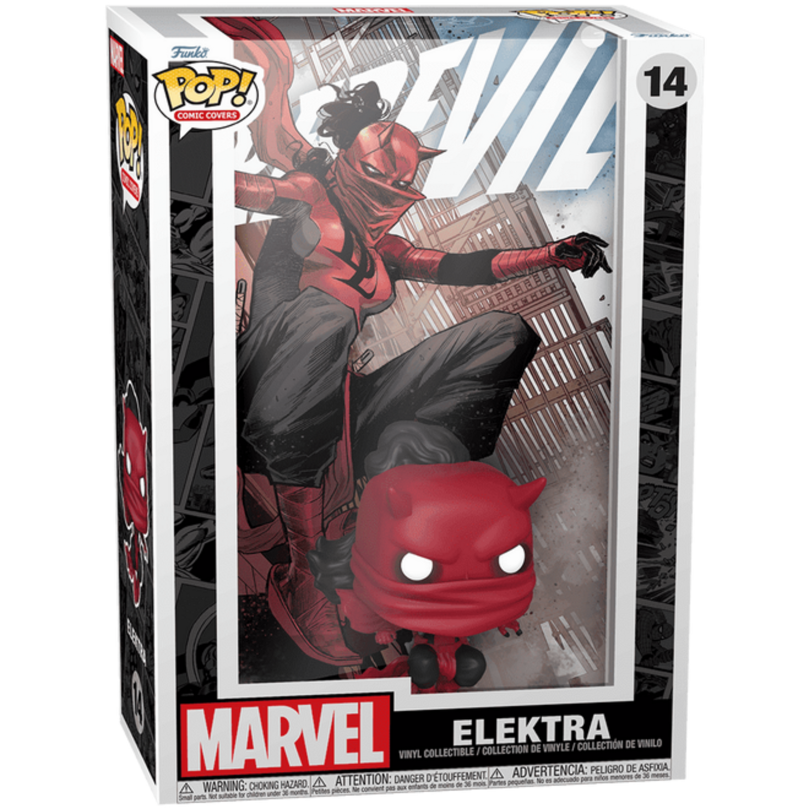 Funko Pop! Comic Covers: Marvel Daredevil - Elektra 14