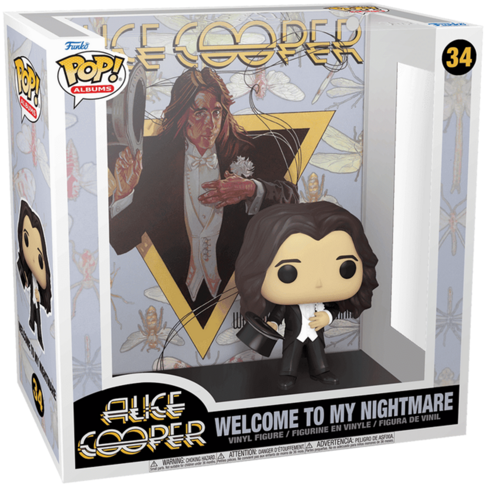Funko Pop! Albums: Alice Cooper - Welcome To My Nightmare 34