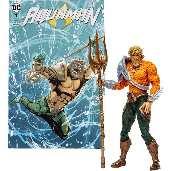 McFarlane Page Punchers: Aquaman Comic - Aquaman