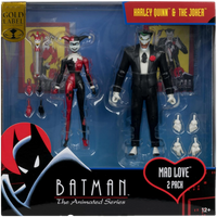 McFarlane DC Direct: Batman The Animated Series - Harley Quinn & The Joker (Mad Love) Gold Label
