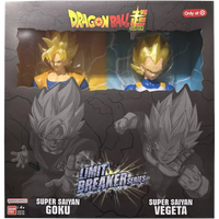 BANDAI Limit Breaker Series: Dragon Ball Super - Super Saiyan Goku & Super Saiyan Vegeta