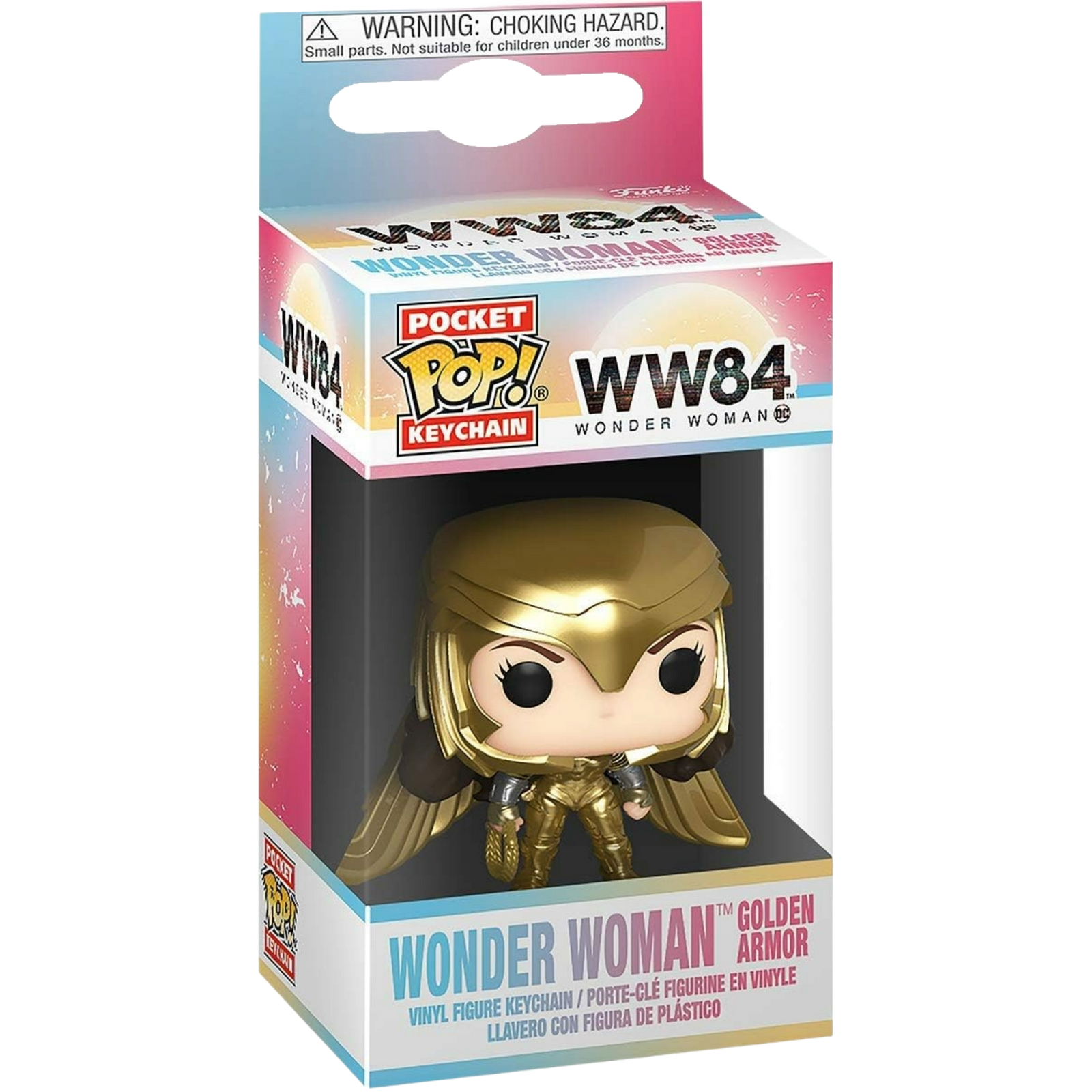Funko Pop! Keychain: Wonder Woman 84th - Wonder Woman Golden Armor