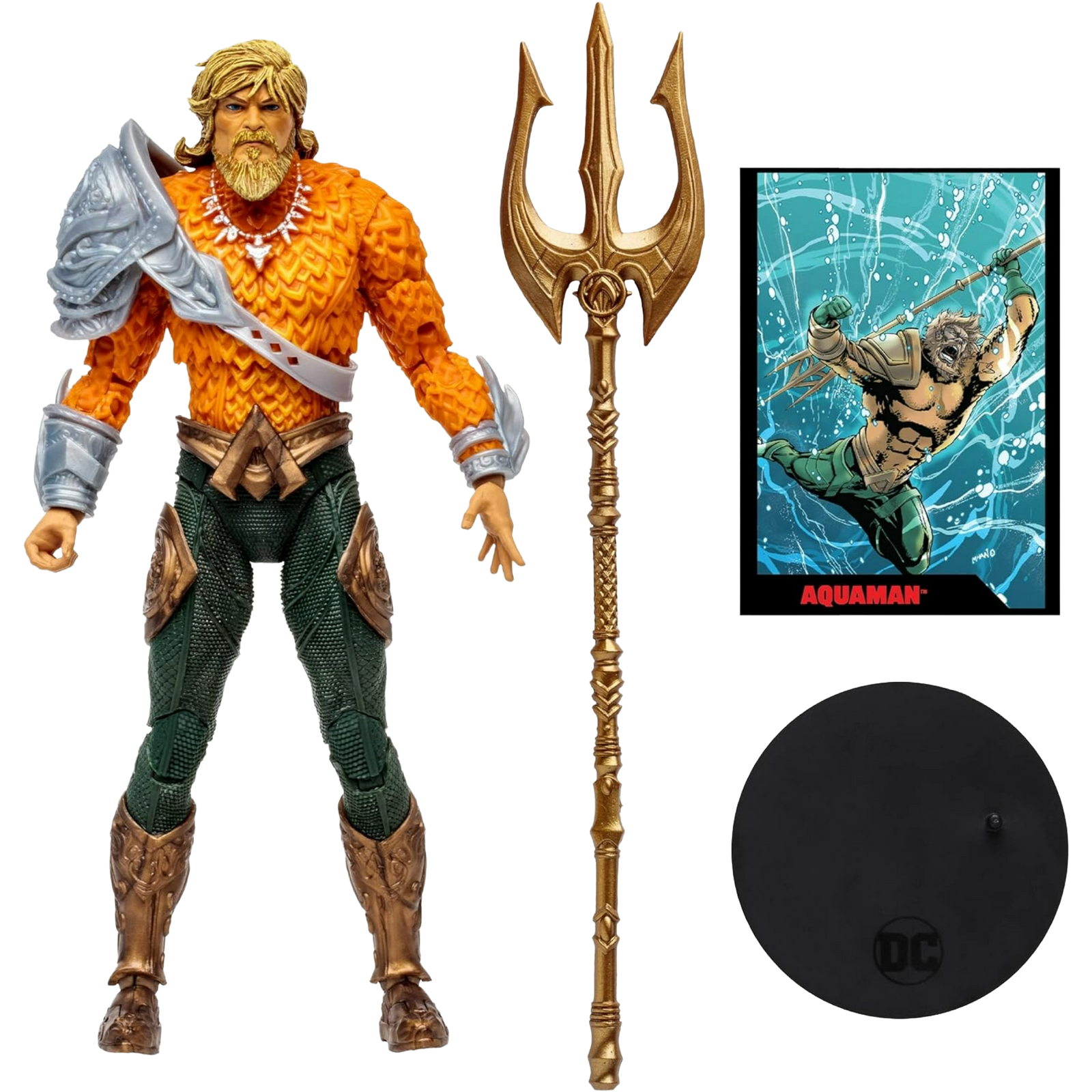McFarlane Page Punchers: Aquaman Comic - Aquaman