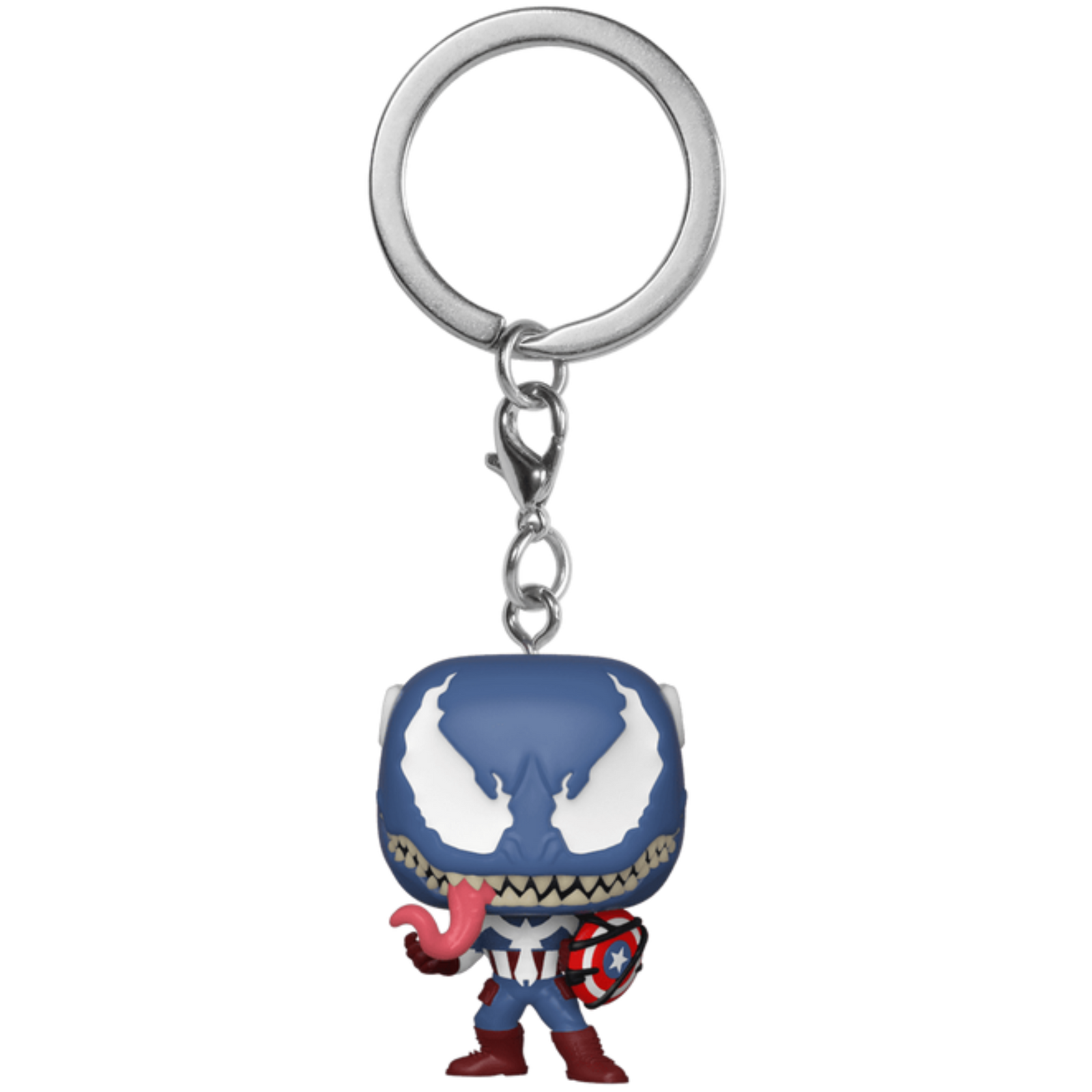 Funko Pop! Keychain: Venom - Venomized Captain America