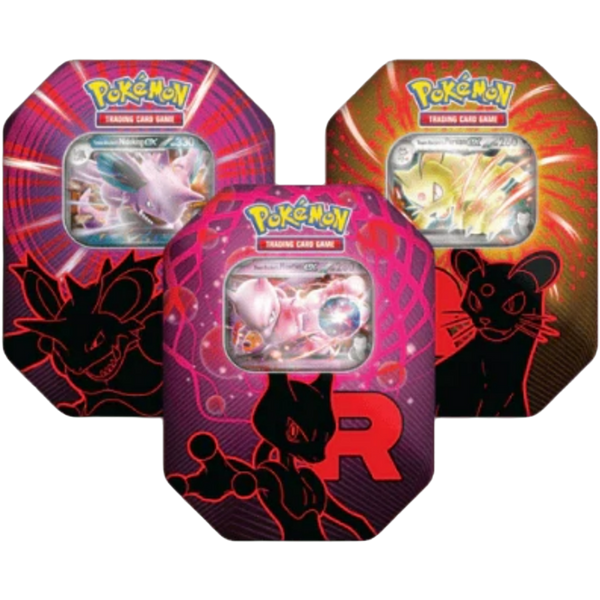 Pokémon TCG: Lata Equipo Rocket - En Español
