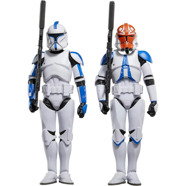 Hasbro / The Black Series: Star Wars Ahsoka - Phase I Clone Trooper Lieutenant & 332nd Ahsoka’s Clone Trooper