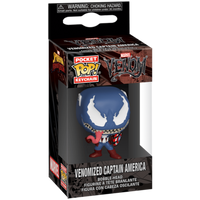 Funko Pop! Keychain: Venom - Venomized Captain America