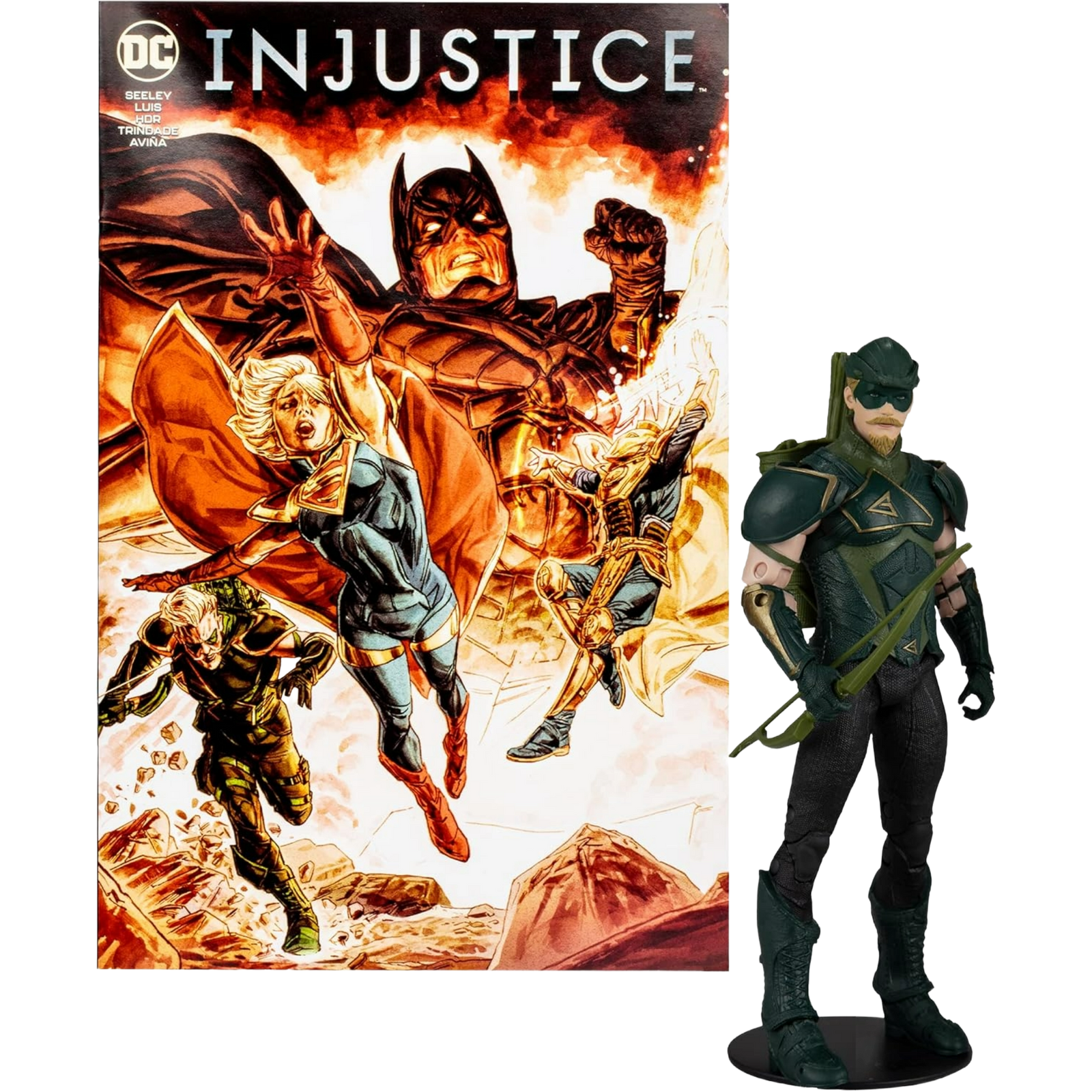 McFarlane Page Punchers: Injustice 2 Comic - Green Arrow