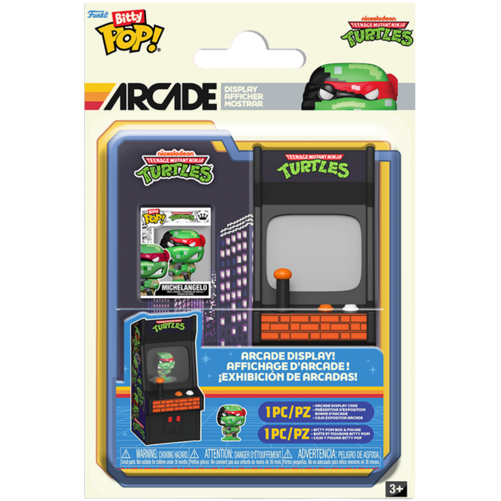 Funko Bitty Pop! Arcade: Teenage Mutant Ninja Turtles - Michelangelo