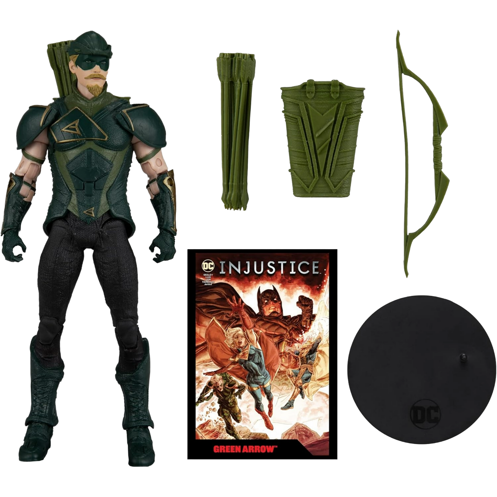 McFarlane Page Punchers: Injustice 2 Comic - Green Arrow