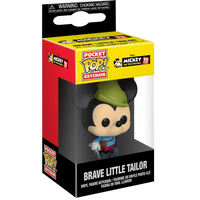 Funko Pop! Keychain: Disney Mickey The True Original - Brave Little Tailor