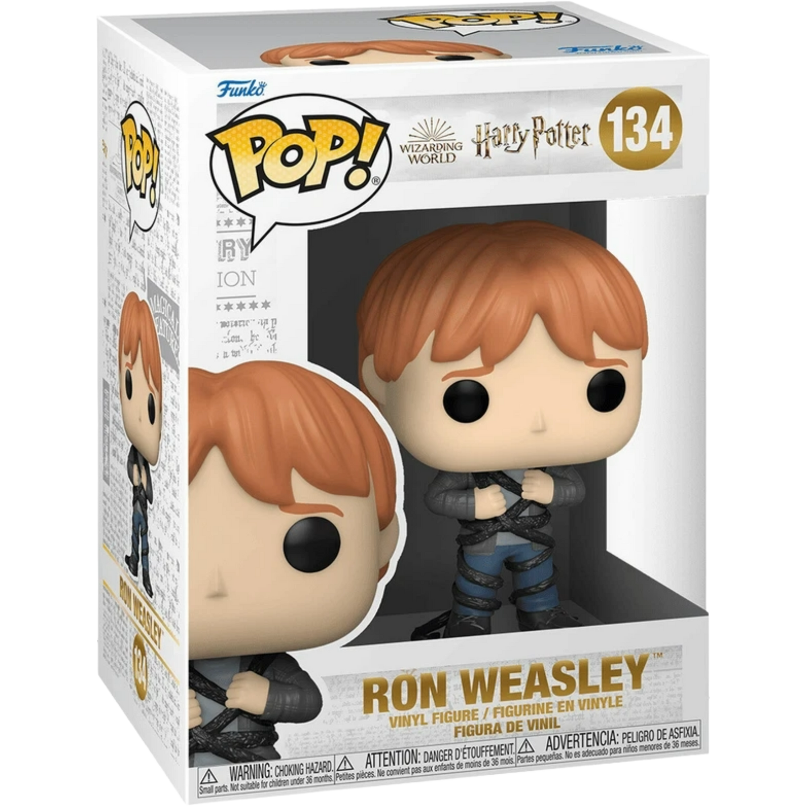 Funko Pop! Movies: Harry Potter - Ron Weasley 134