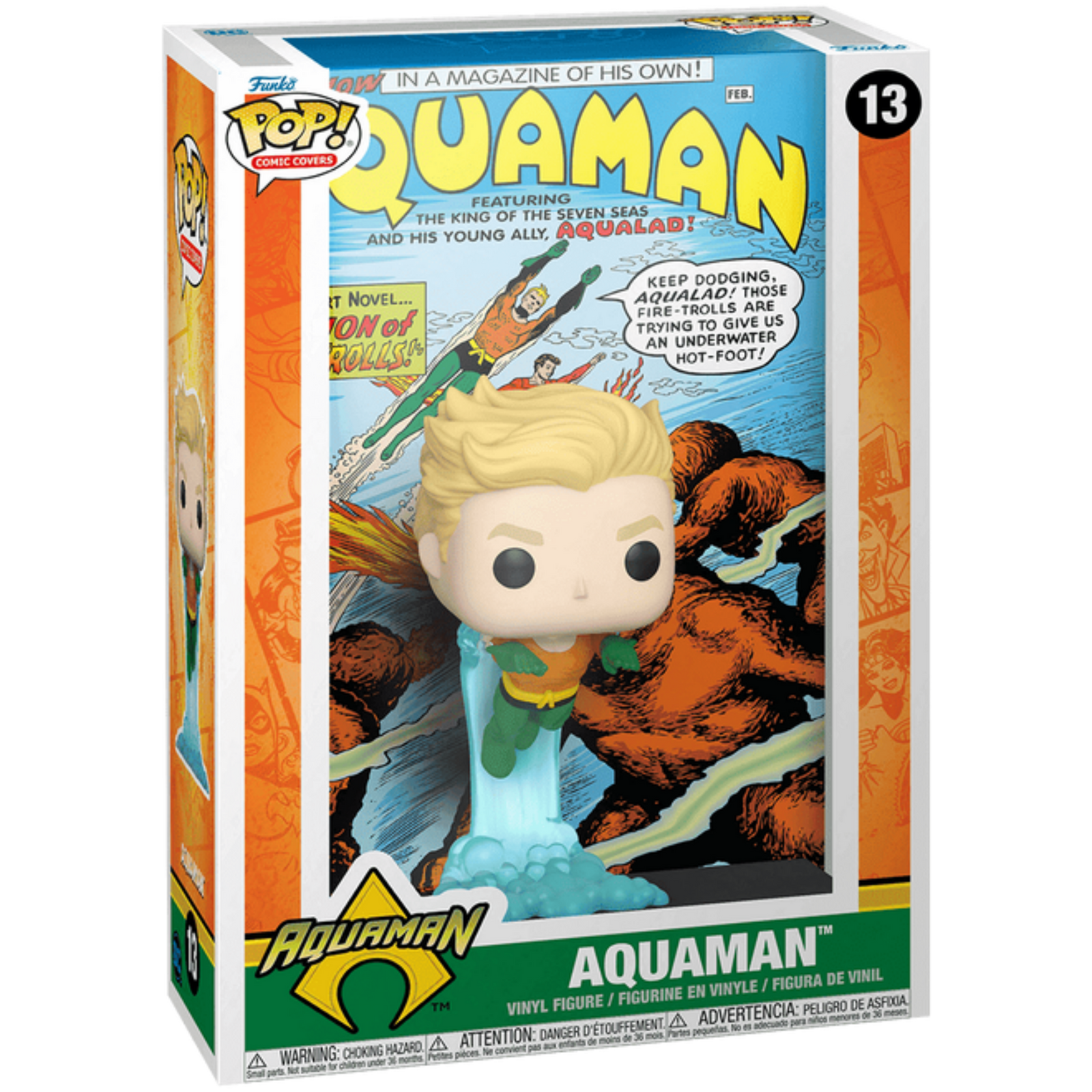 Funko Pop! Comic Covers: DC - Aquaman 13