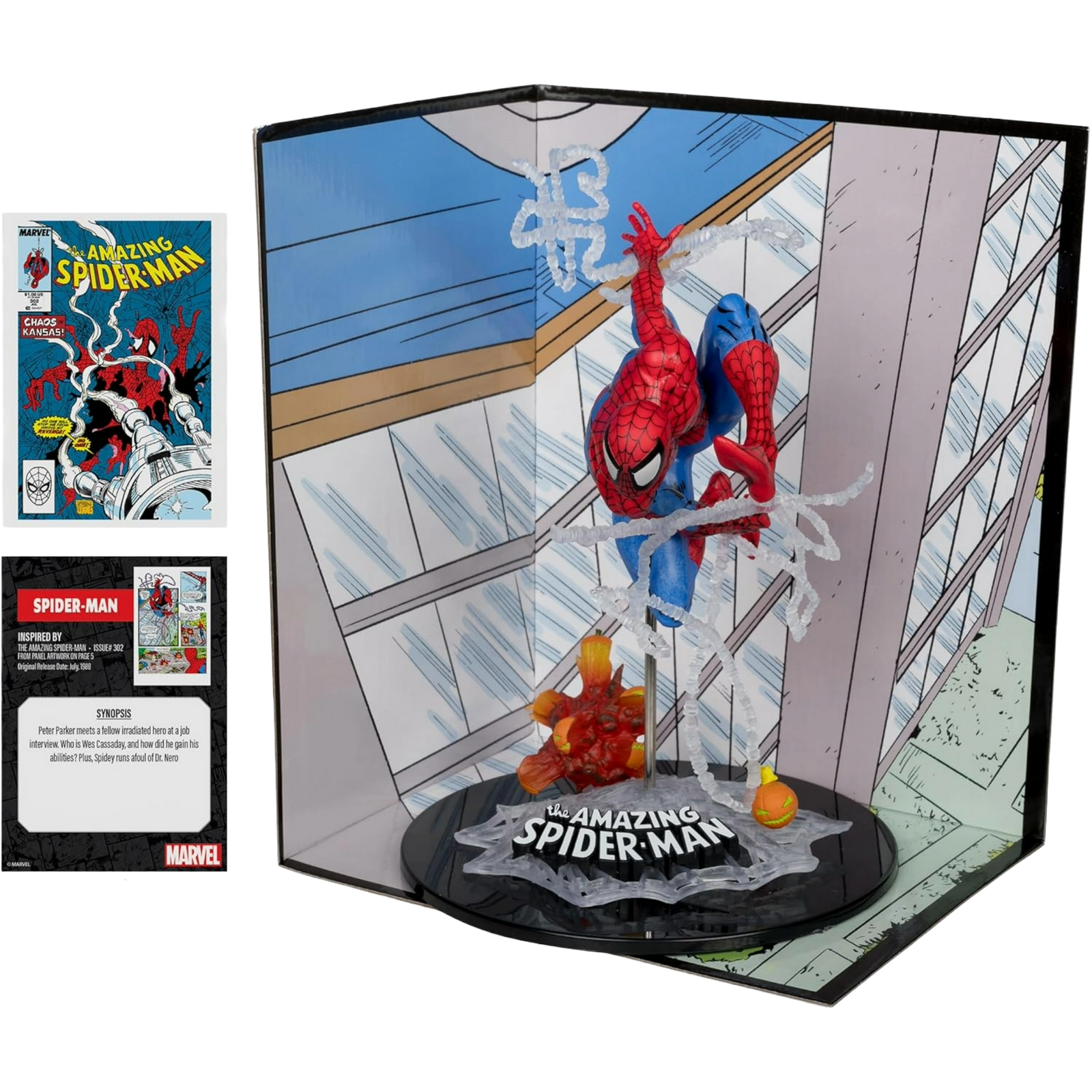 McFarlane Marvel Collection: The Amazing Spider-Man #302 - Spider-Man