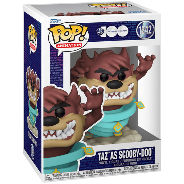 Funko Pop! Animation: Looney Tunes - Taz As Scooby-Doo 1242