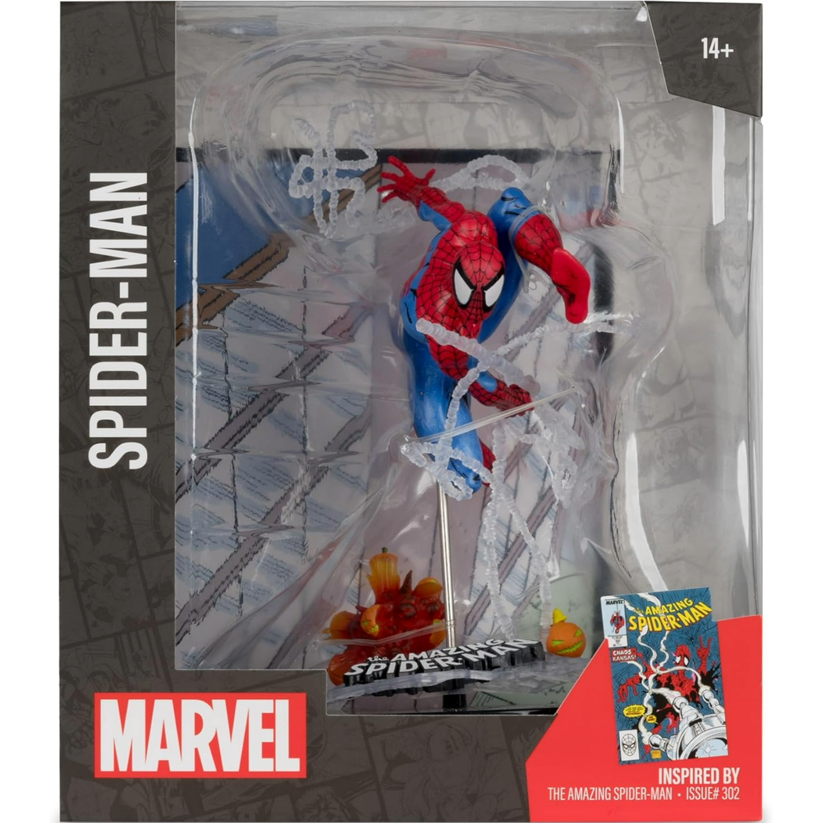 McFarlane Marvel Collection: The Amazing Spider-Man #302 - Spider-Man