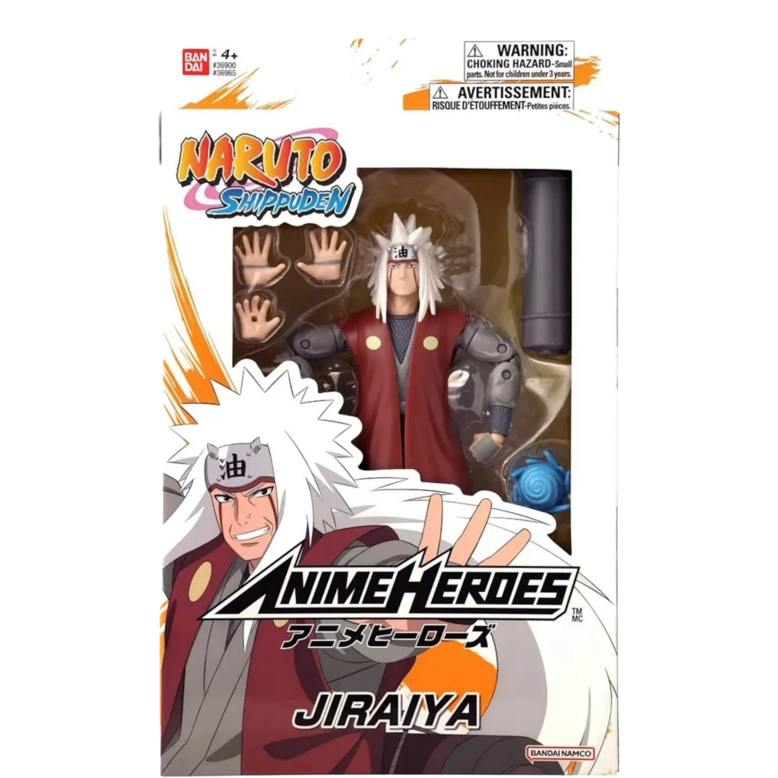 BANDAI Anime Heroes: Naruto Shippuden - Jiraiya