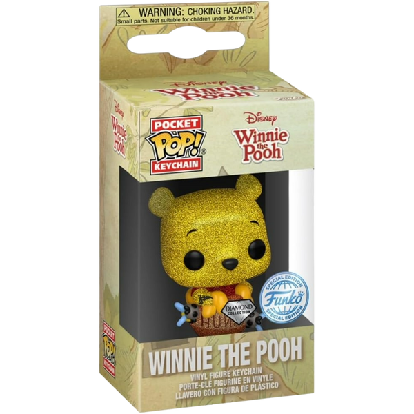 Funko Pop! Keychain: Winnie The Pooh - Winnie The Pooh (Glitter)