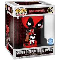 Funko Pop! Rides: Marvel Deadpool - Sheriff Deadpool Riding Horsey 99