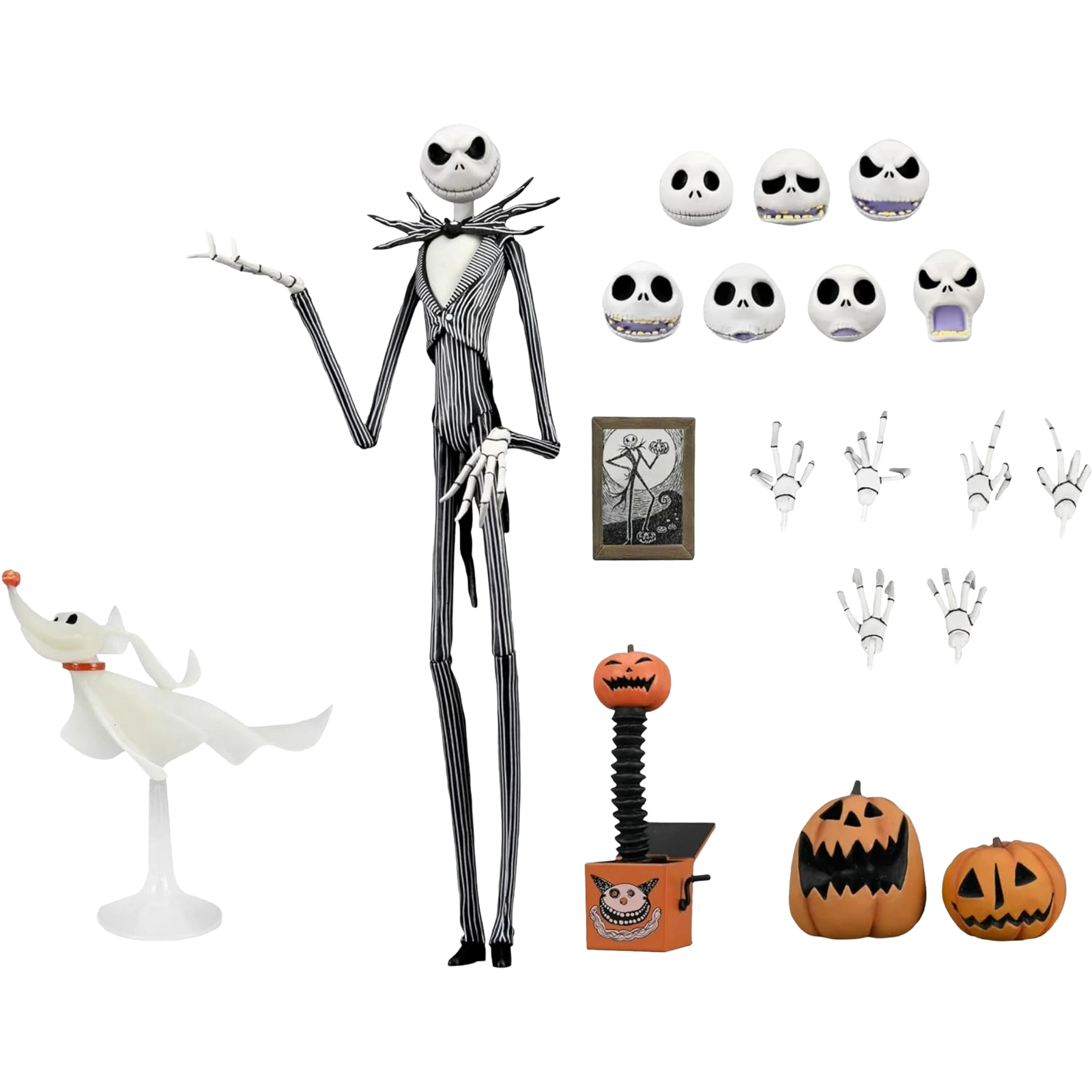 NECA Ultimate: The Nightmare Before Christmas - Jack Skellington