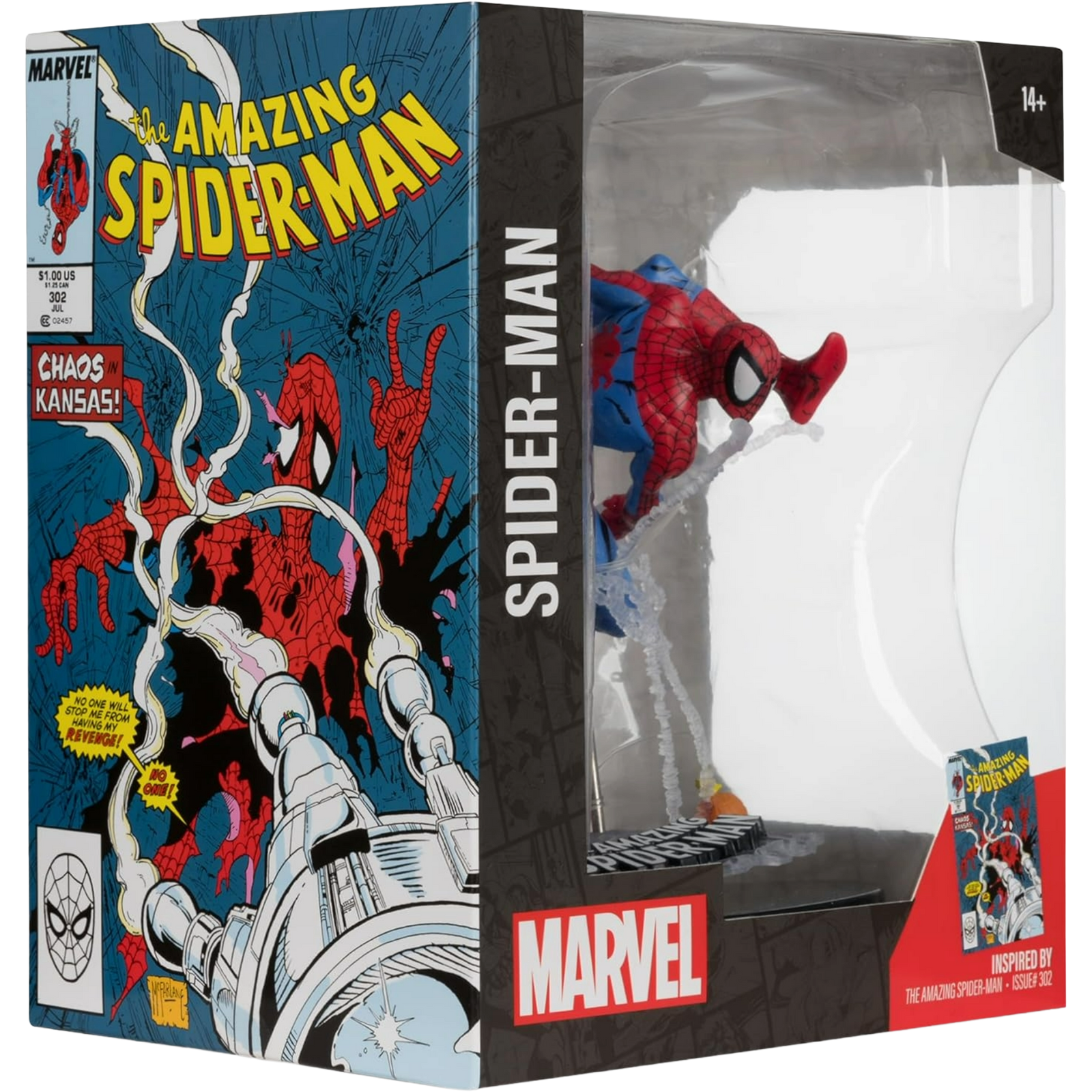 McFarlane Marvel Collection: The Amazing Spider-Man #302 - Spider-Man