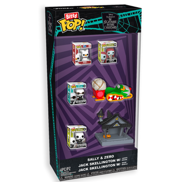 Funko Bitty Pop!: Disney The Nightmare Before Christmas Starter Set 6-Pack