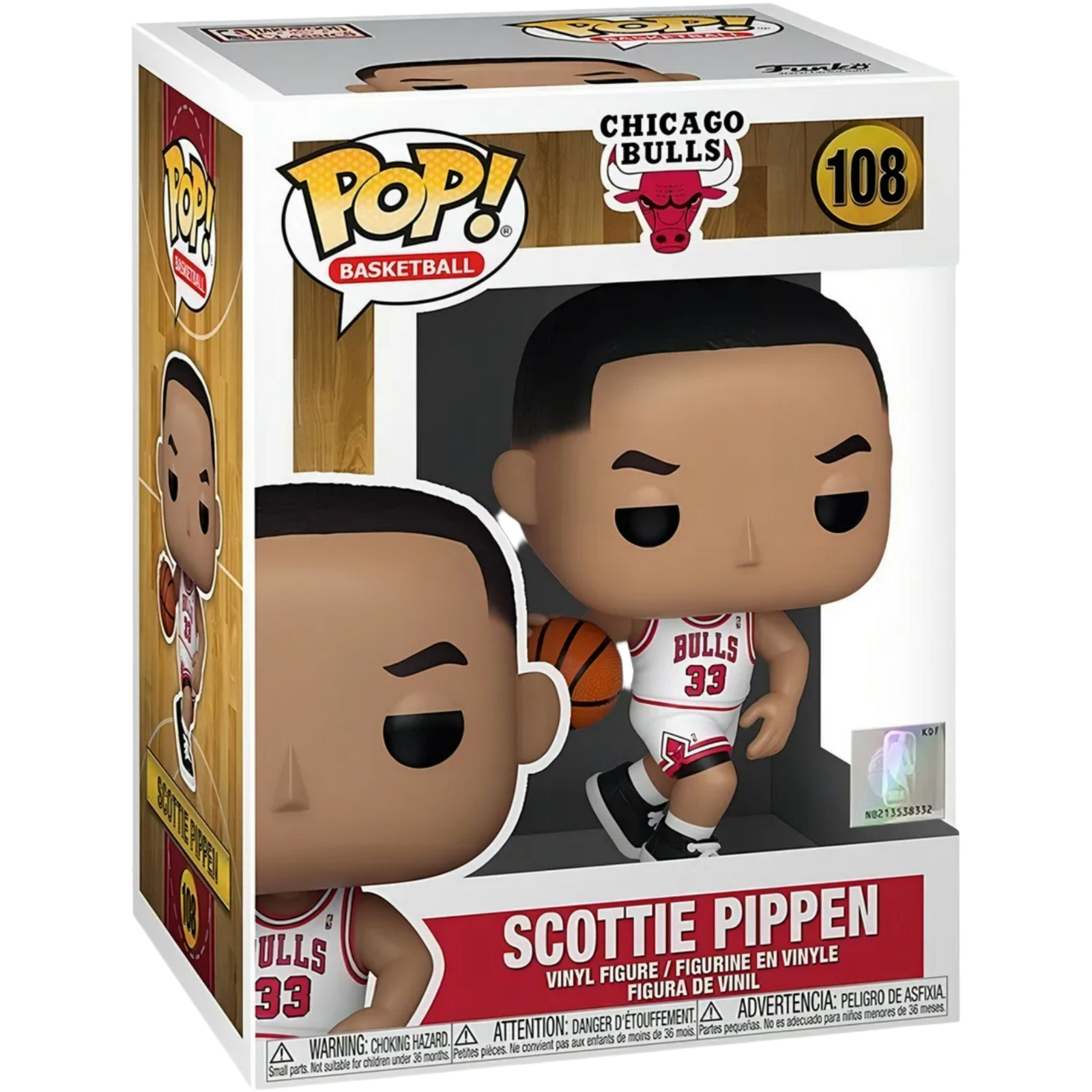 Funko Pop! NBA: Chicago Bulls - Scottie Pippen 108