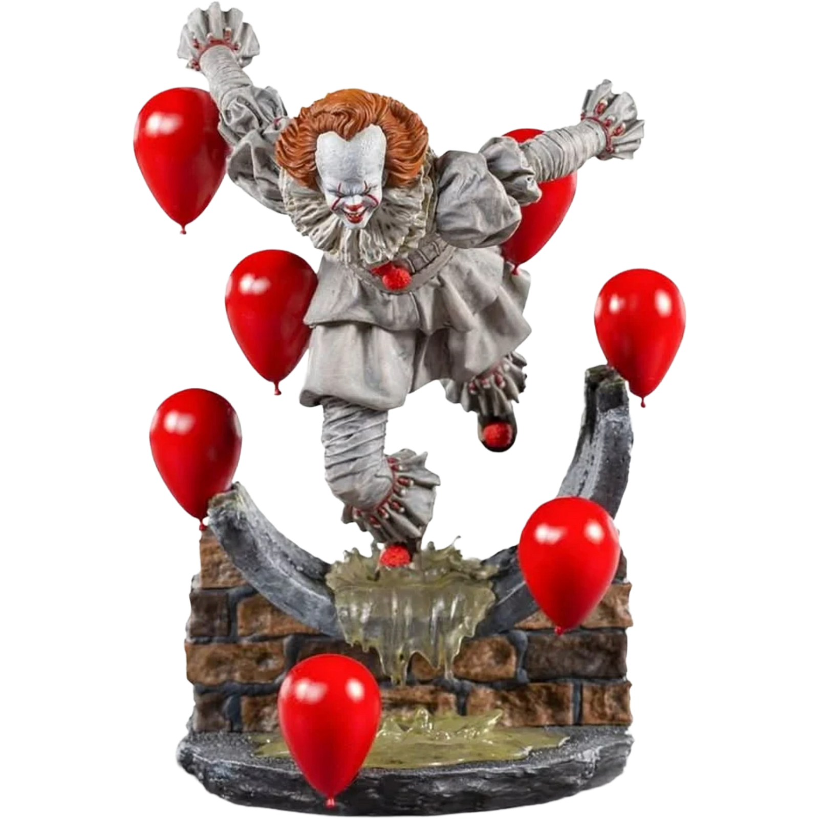 Iron Studios: IT Chapter Two - Pennywise With Balloons Deluxe Art Scale 1/10