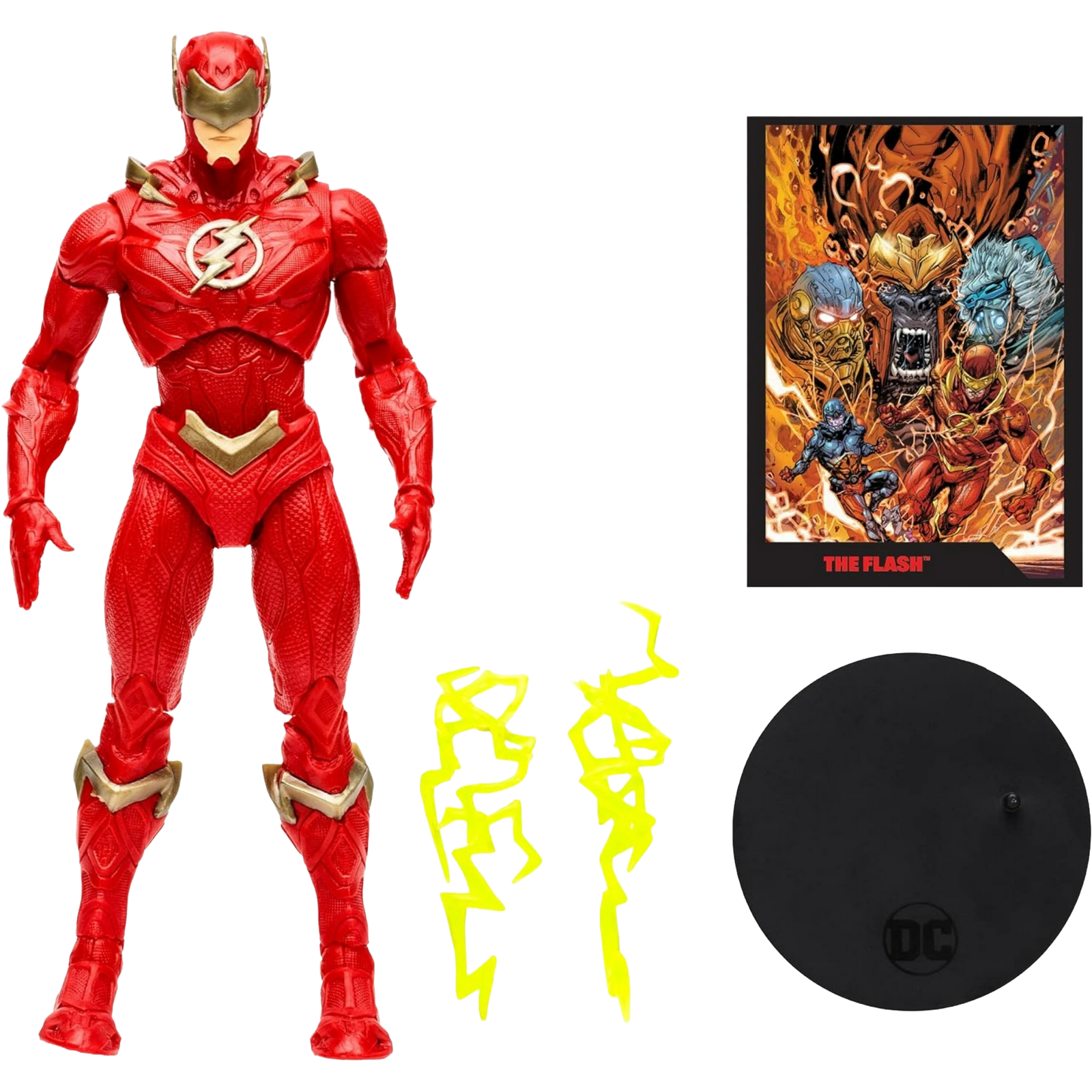 McFarlane Page Punchers: The Flash Comic - The Flash (Barry Allen)