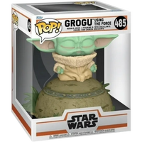 Funko Pop! Deluxe: Star Wars The Mandalorian - Grogu Using The Force 485