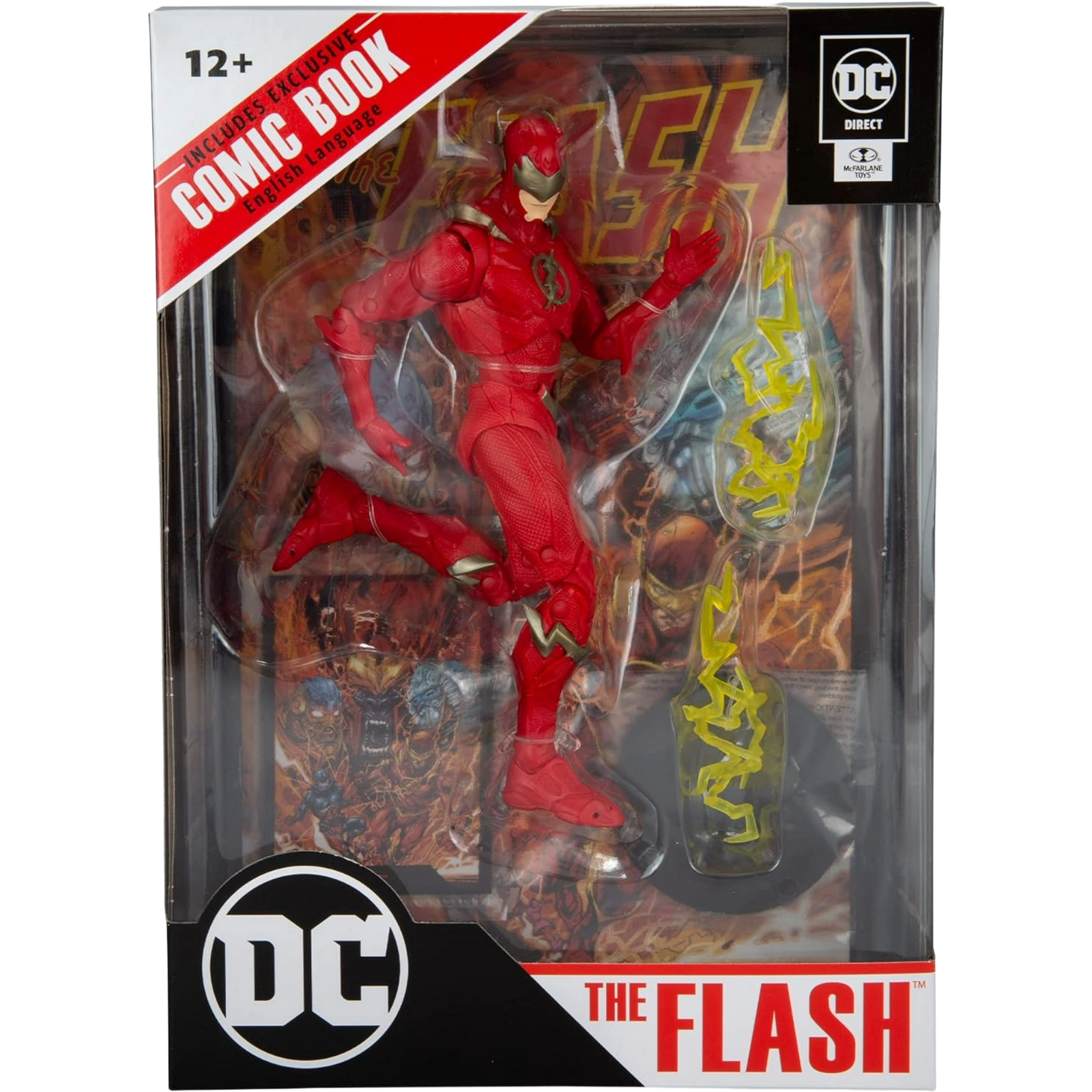 McFarlane Page Punchers: The Flash Comic - The Flash (Barry Allen)