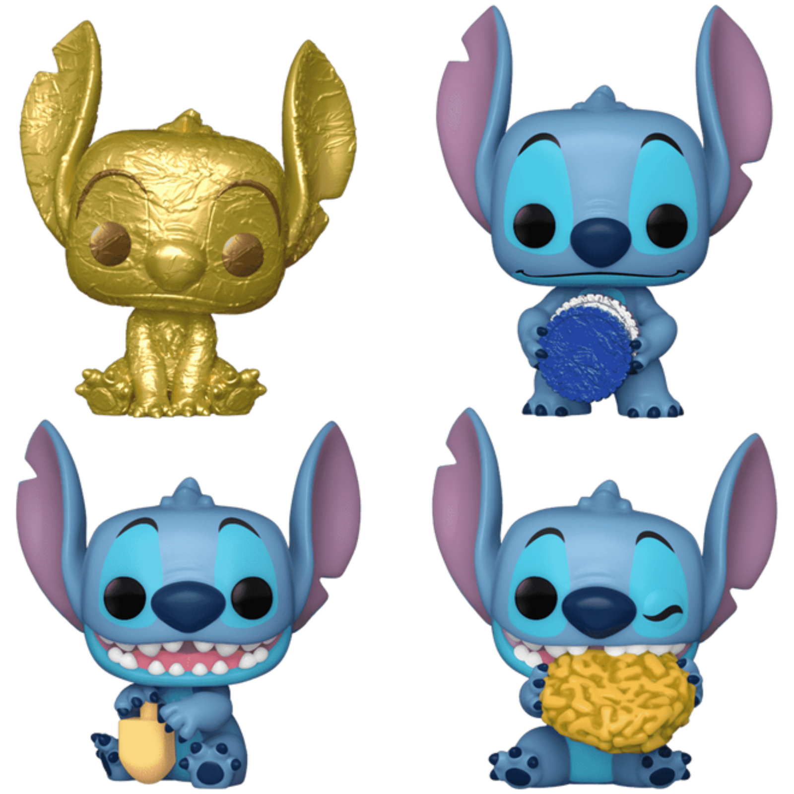Funko Pocket Pop! Disney: Lilo & Stitch - Happy Hanukkah Stitch 4-Pack