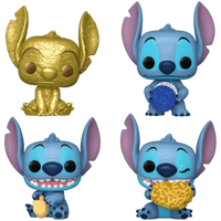 Funko Pocket Pop! Disney: Lilo & Stitch - Happy Hanukkah Stitch 4-Pack